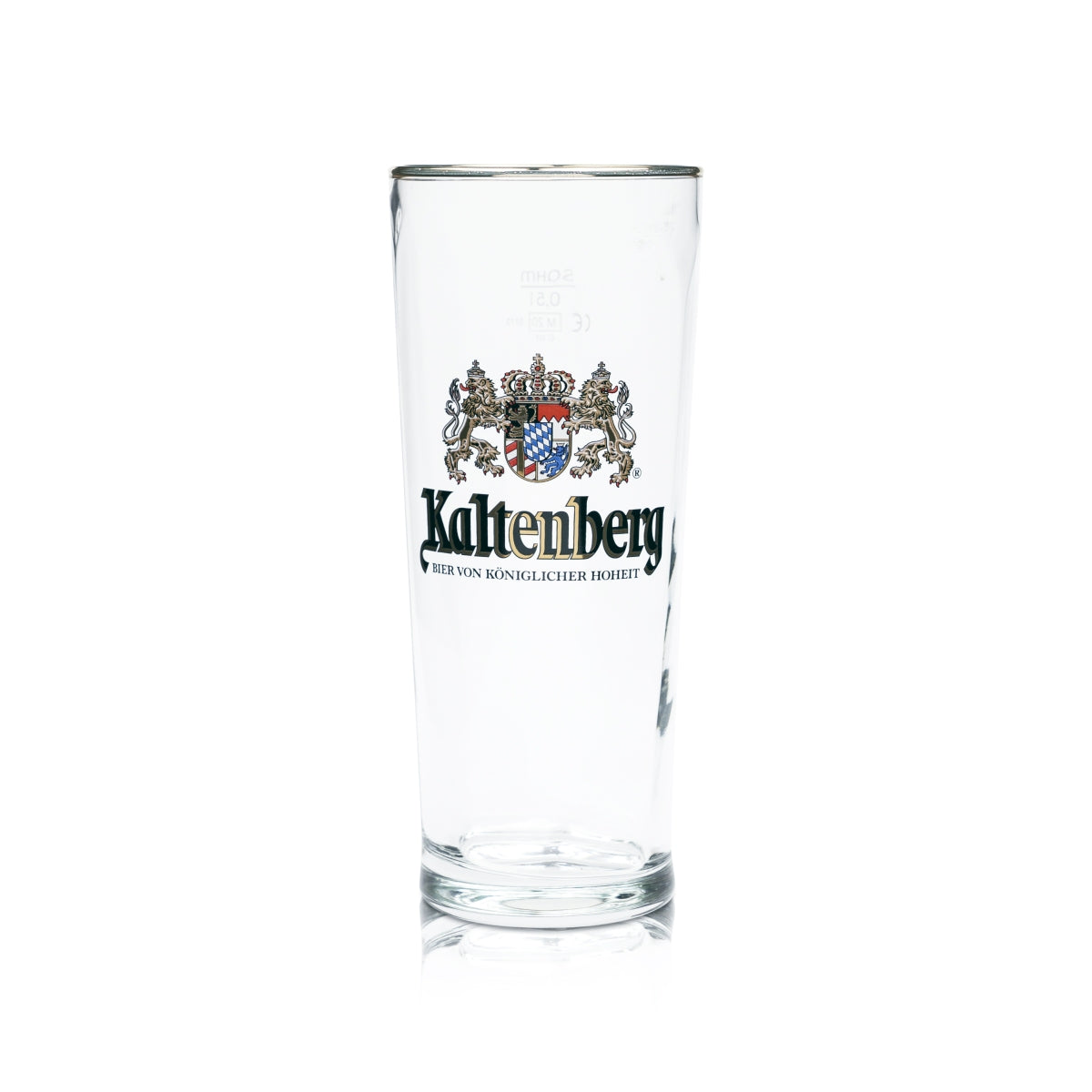 6x Kaltenberg Bier Glas 0,5l Willi Becher Goldrand Sahm Tulpe Pokal Gläser Beer – Ansicht 2