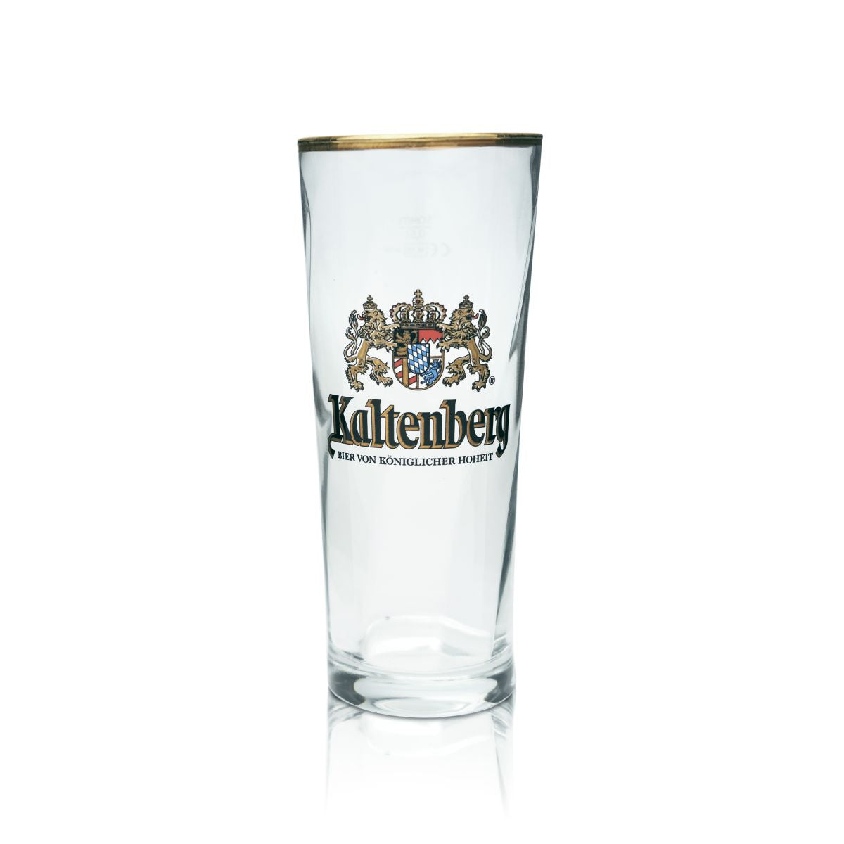 6x Kaltenberg Bierglas 0,5l Willi Becher Goldrand Bierpokal Gläser Set Braurei – Ansicht 2