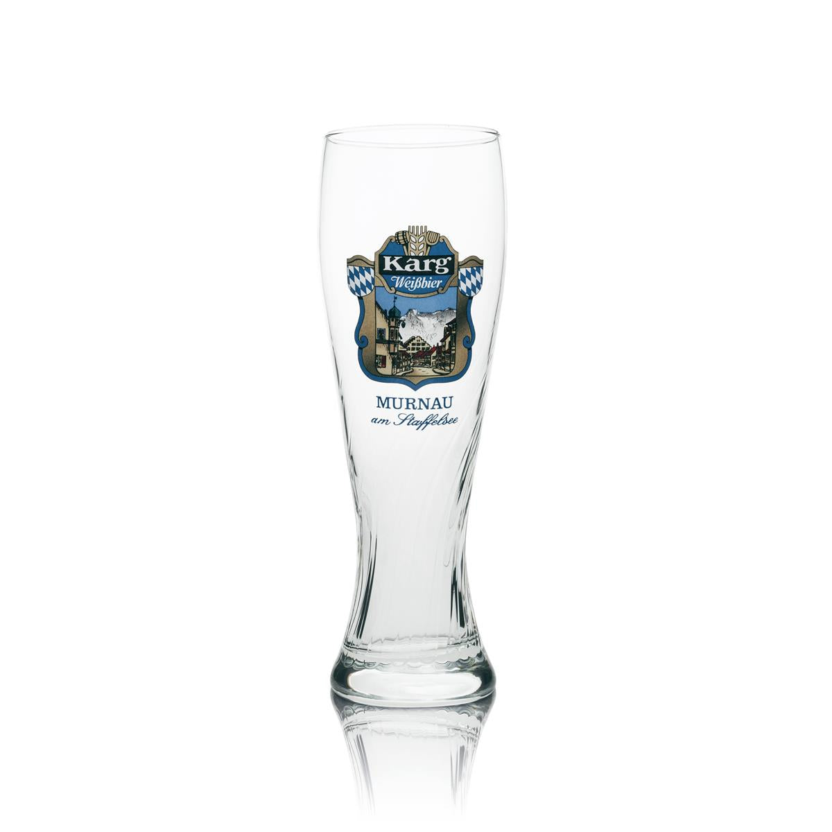 6x Karg Bier Glas 0,5l Weizen Murnau – Ansicht 2