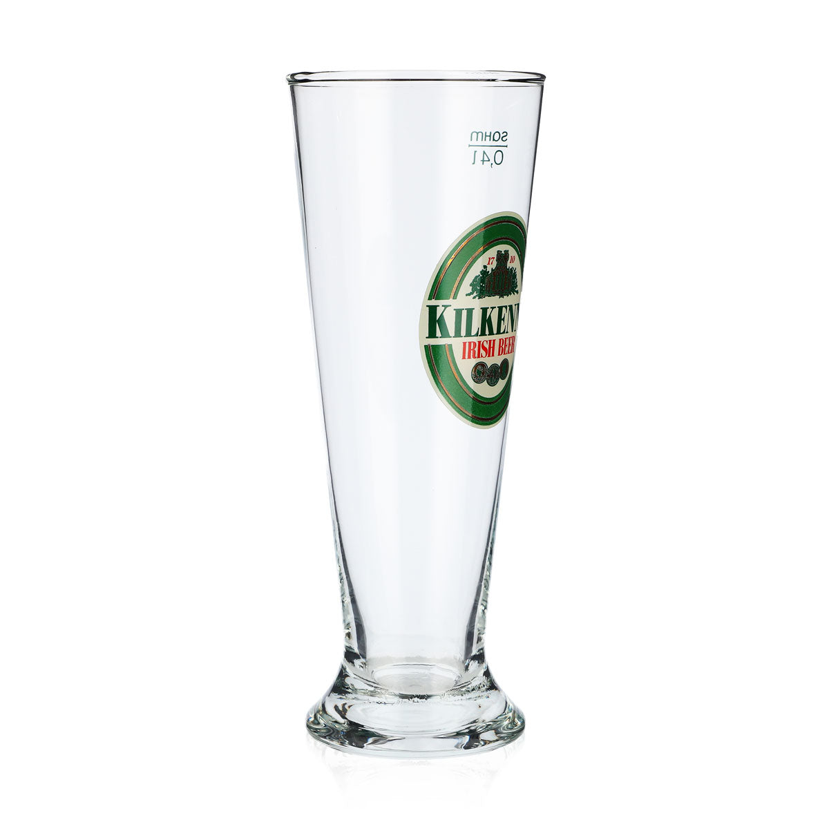 6x Kilkenny Bier Glas 0,4l Biergläser Becher Irish altes Logo Sahm München – Ansicht 3