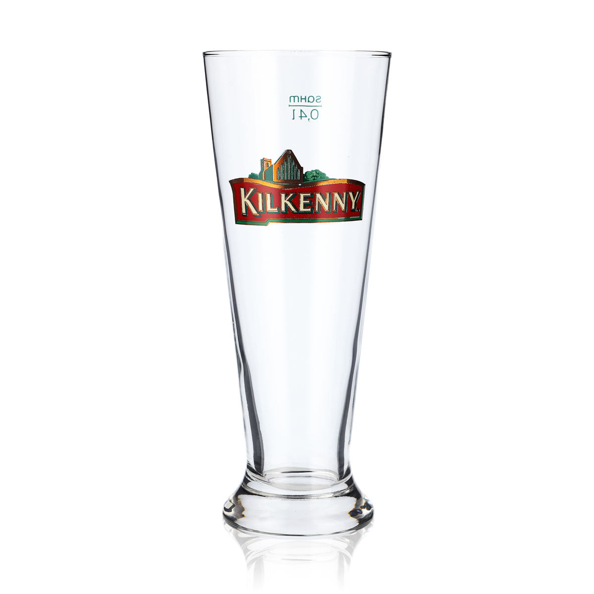 6x Kilkenny Bier Glas Biergläser 0,4l Irish Becher rotes Logo Sahm München – Ansicht 2