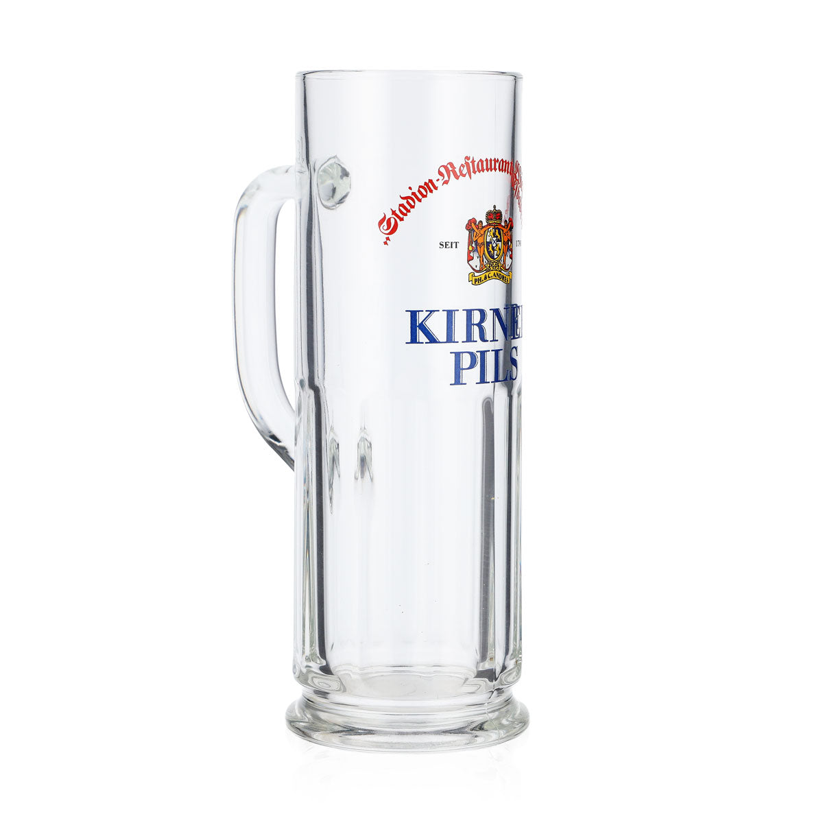 6x Kirner Privatbrauerei Bier Glas 0,3l Krug Relief Maximilian-Seidel Sahm – Ansicht 3