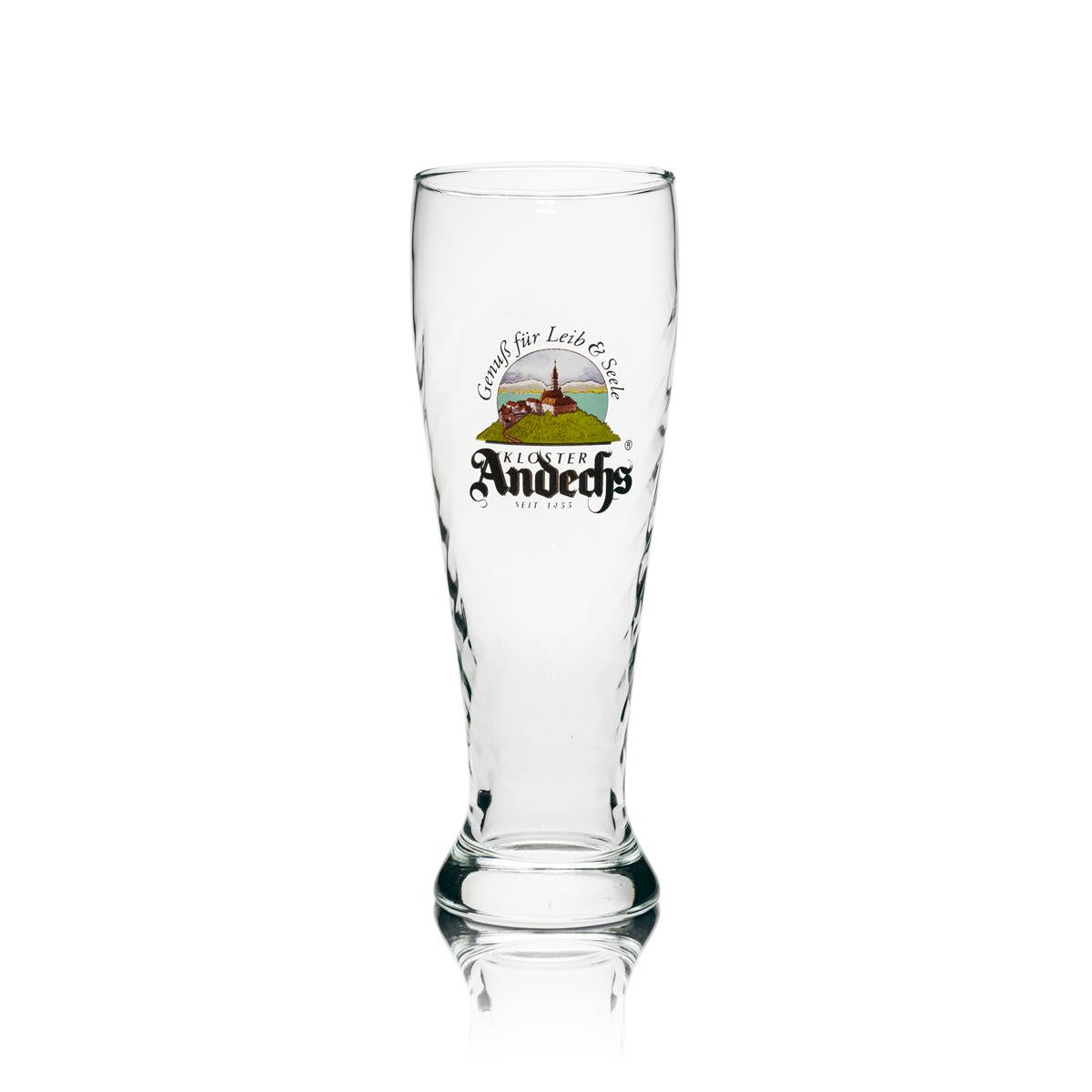 6x Kloster Andechs Bier Glas 0,5l Weizen – Ansicht 2