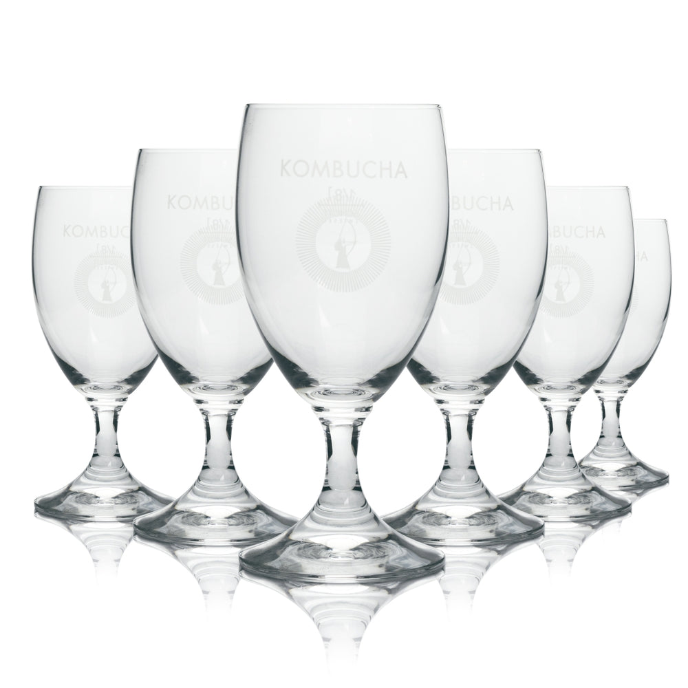 6x Kombucha Wein Glas 1/8l Schott zwiesel