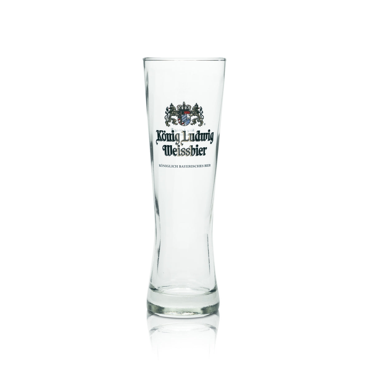 6x König Ludwig Bier Glas 0,3l Weißbier Hefe Weizen Pokal Gläser Gastro Geeicht – Ansicht 2