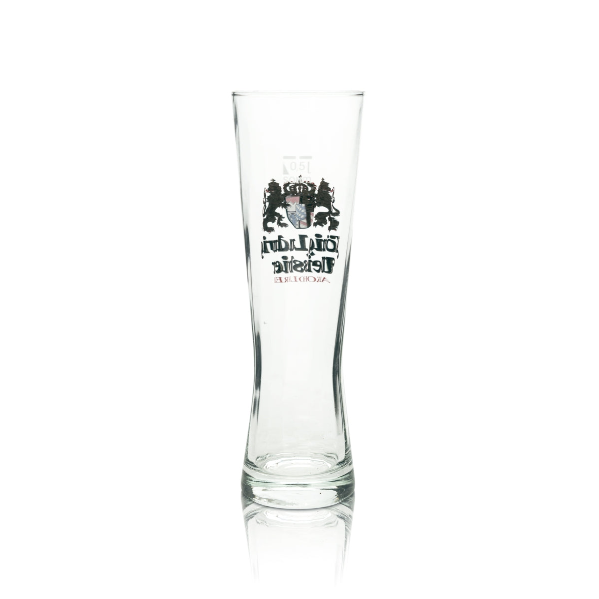 6x König Ludwig Bier Glas 0,5l Weißbier Alkoholfrei Relief Hefe Weizen Gläser – Ansicht 3