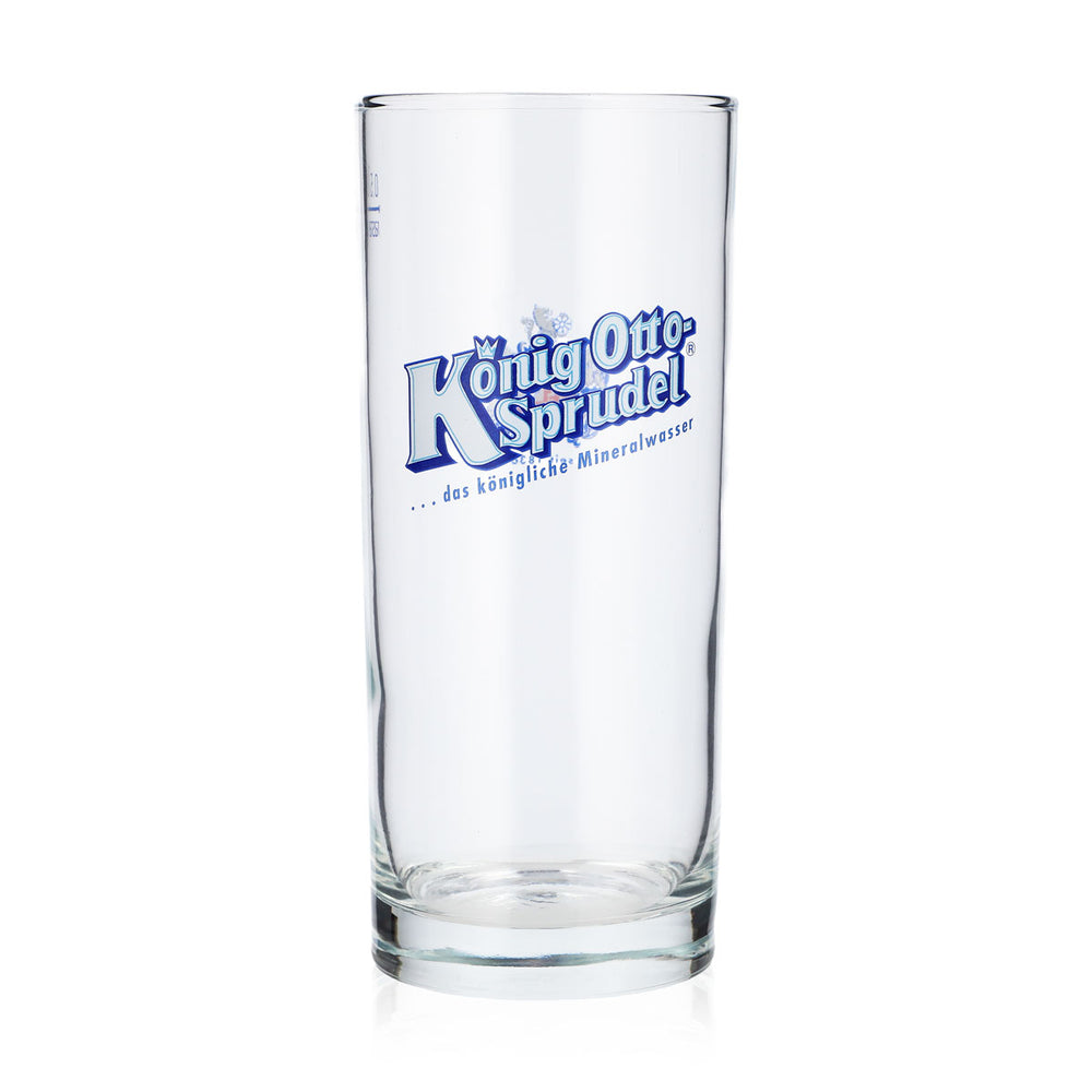 6x König Otto Sprudel Wasser Glas 0,5l Becher (6er Set)