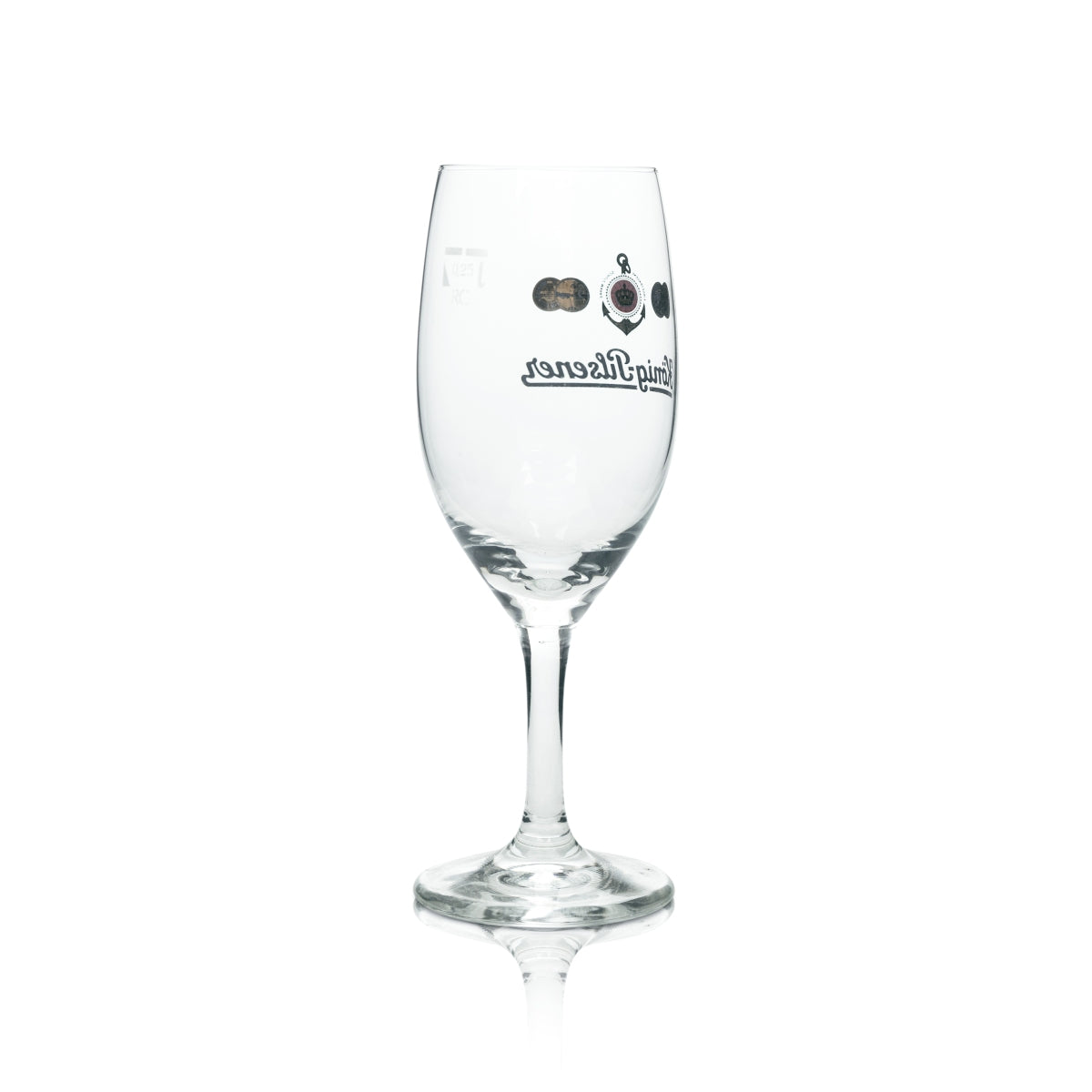 6x König Pilsener Bier Glas 0,25l Tulpe Ritzenhoff Pokal Gläser Brauerei Beer – Ansicht 4