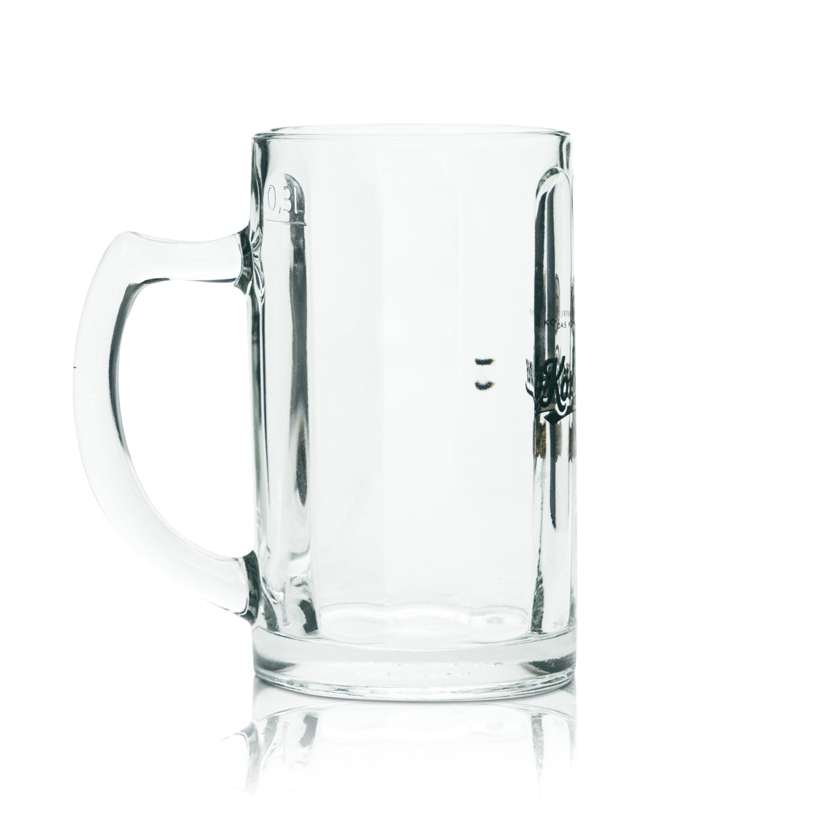 6x König Pilsener Bier Glas 0,3l Krug Relief Seidel Henkel Gläser Humpen Krüge – Ansicht 3