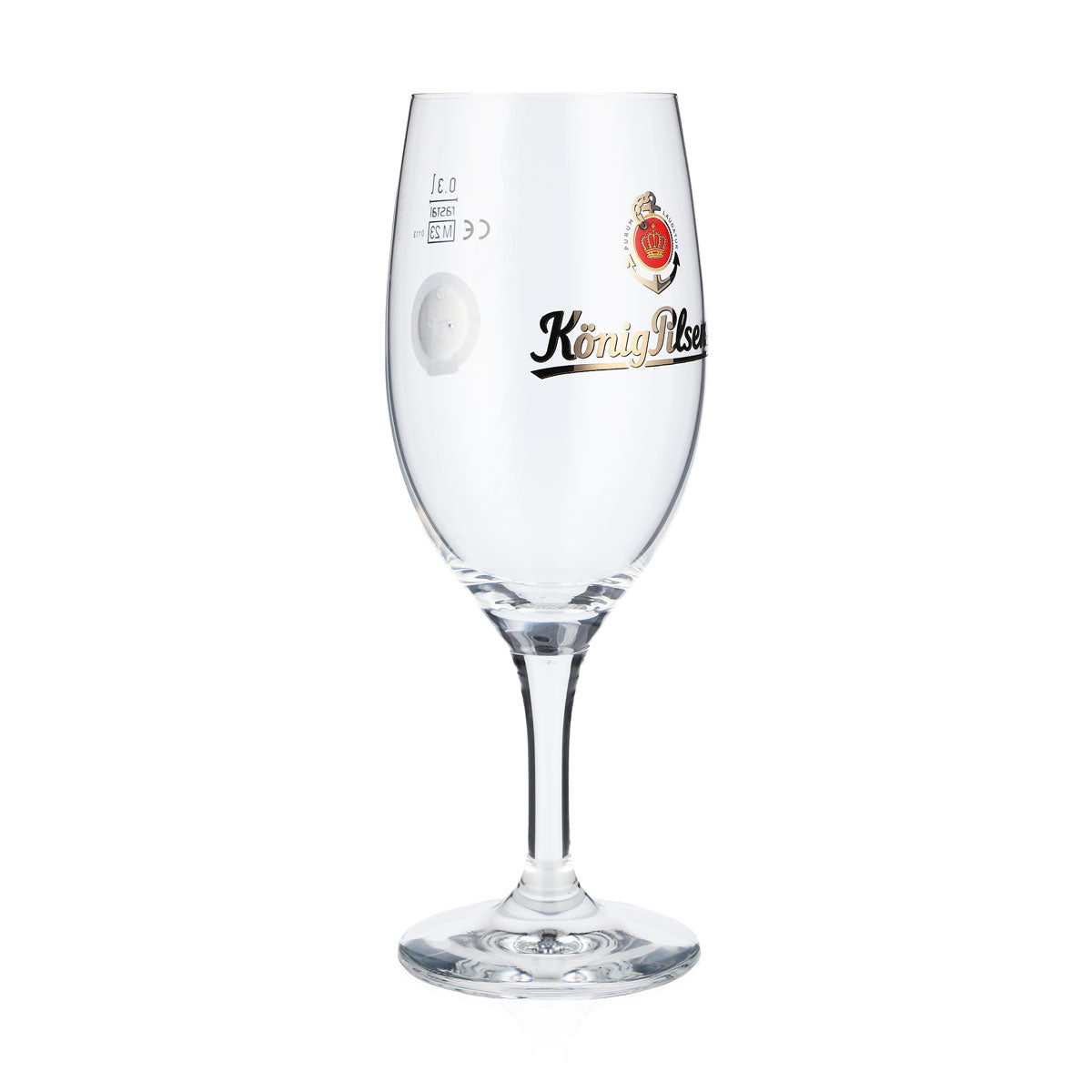 6x König Pilsener Bier Glas Biergläser Gläser 0,3l Pokal Ritzenhoff Tulpe NFC Tag – Ansicht 3