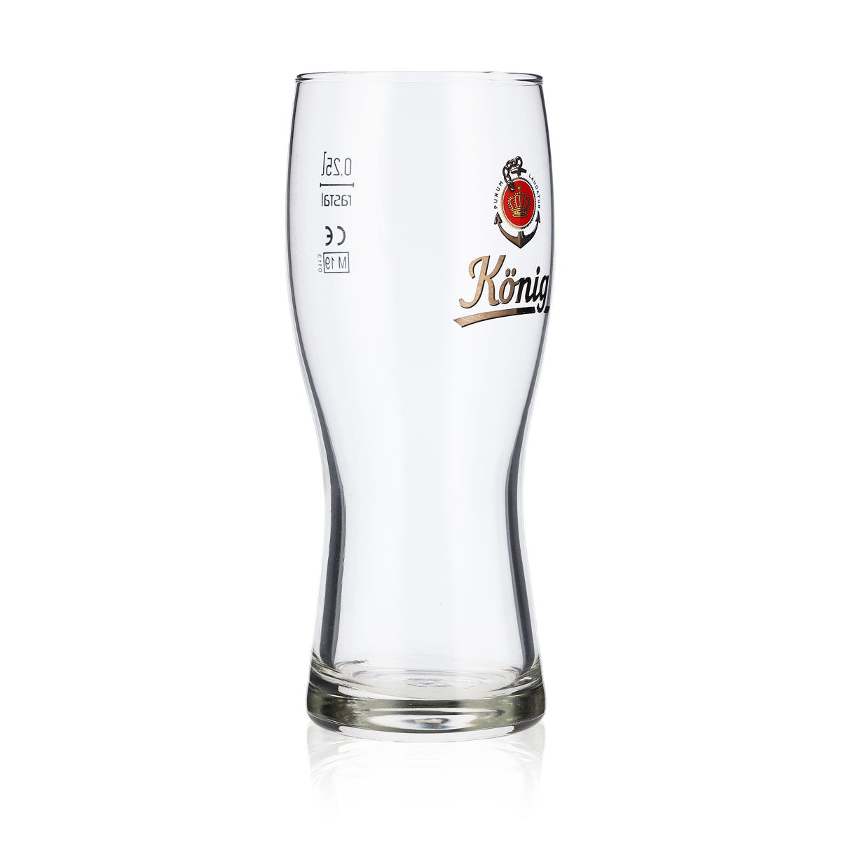 6x König Pilsener Bier Willibecher 0,25l Glas Biergläser Becher Gläser – Ansicht 3