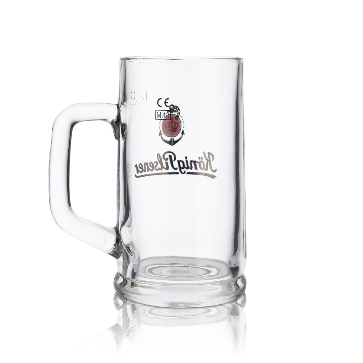 6x König Pilsener Glas 0,3l Bierkrug Humpen Seidel Gläser Set Brauerei Gastro – Ansicht 3