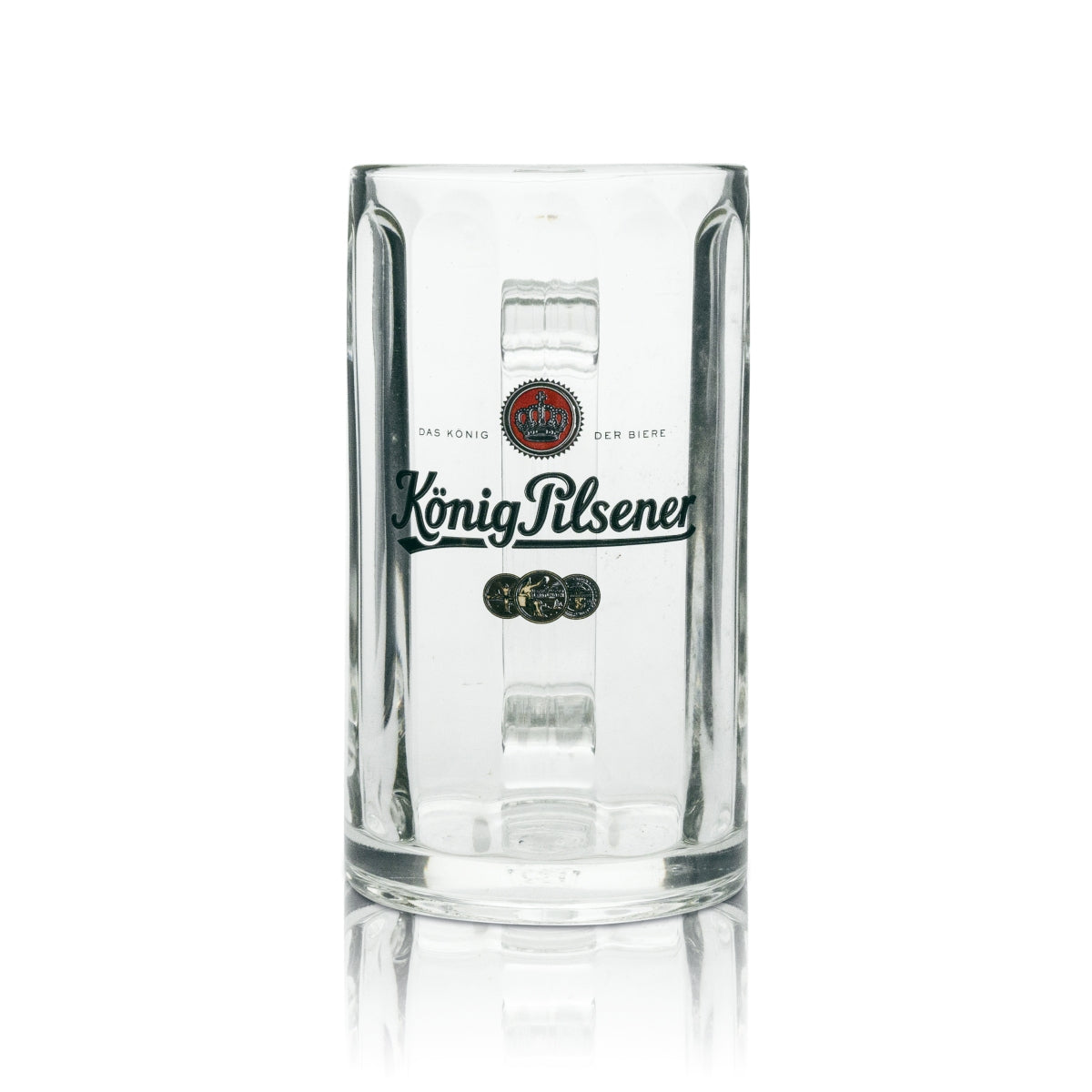 6x König Pilsner Bier Glas Krug 0,4l Rastal – Ansicht 2