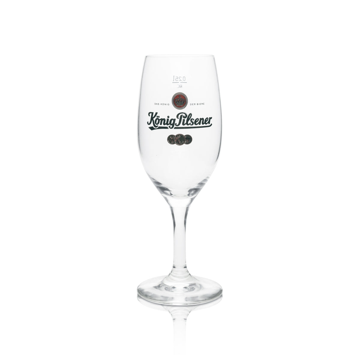 6x König Pilsner Bier Glas Pokal 0,25l Ritzenhoff Cristal – Ansicht 2
