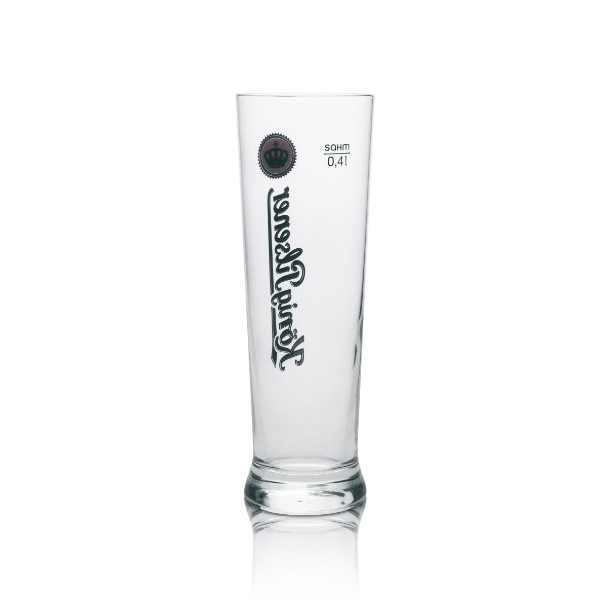 6x König Pilsner Bier Glas Tulpe 0,4l Sahm – Ansicht 3