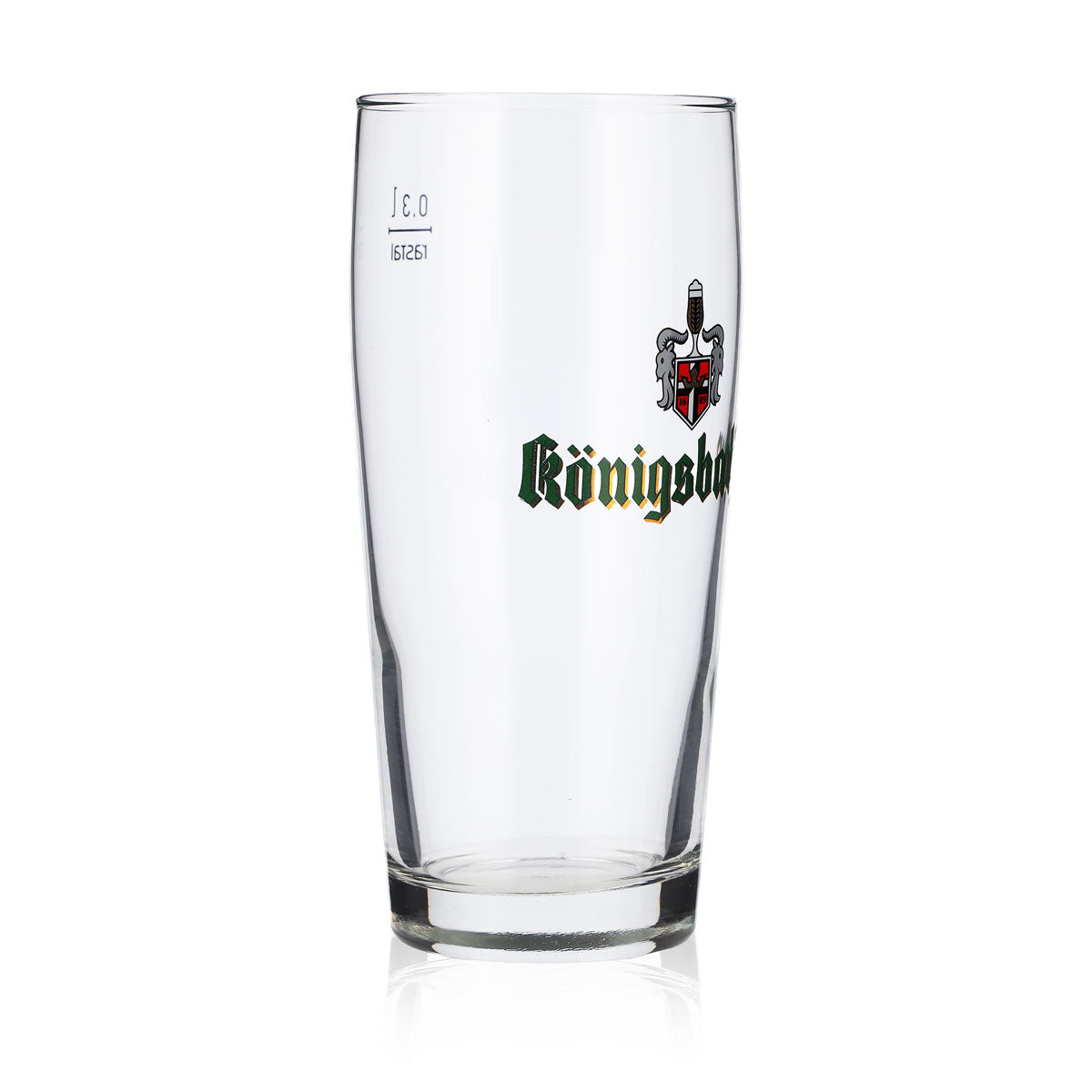 6x Königsbacher Bier Willibecher 0,3l Becher Biergläser Bierglas konisch – Ansicht 3