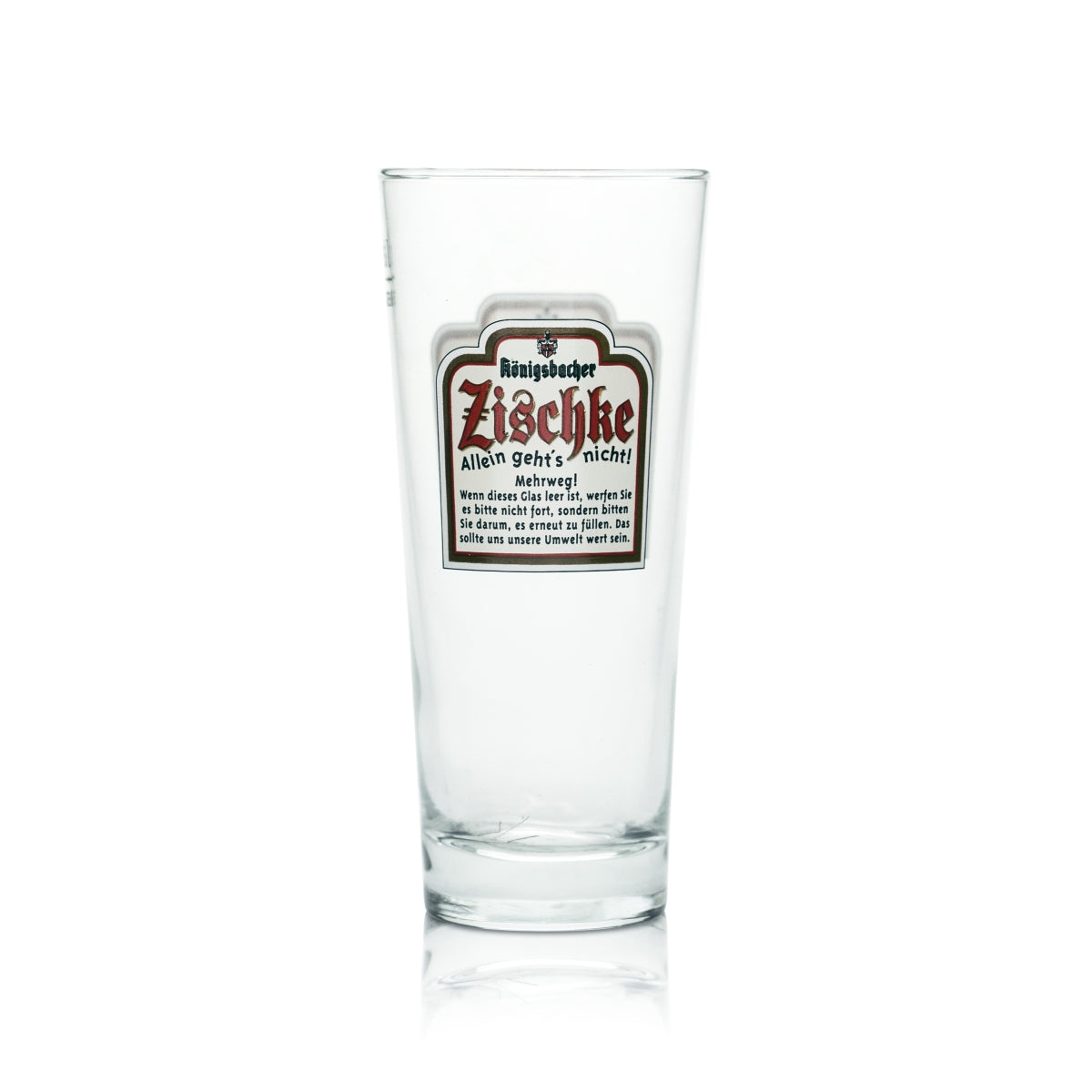 6x Königsbacher Zischke Bier Glas 0,25l Becher Pokal Gläser Kellerbier Brauerei – Ansicht 4