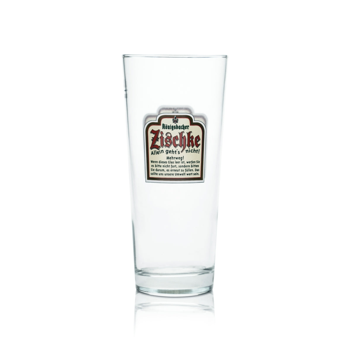 6x Königsbacher Zischke Glas 0,4l Bier Stange Pokal Gläser Kellerbier Brauerei – Ansicht 4