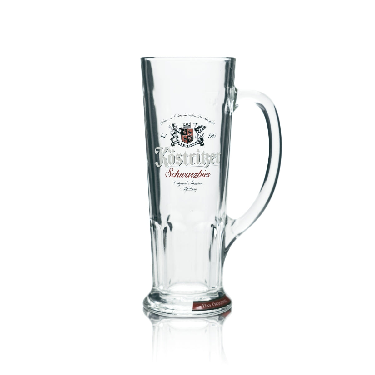 6x Köstritzer Bier Glas 0,3l Krug "Schwarzbier" Sahm Seidel Gläser Krüge Brauer – Ansicht 2