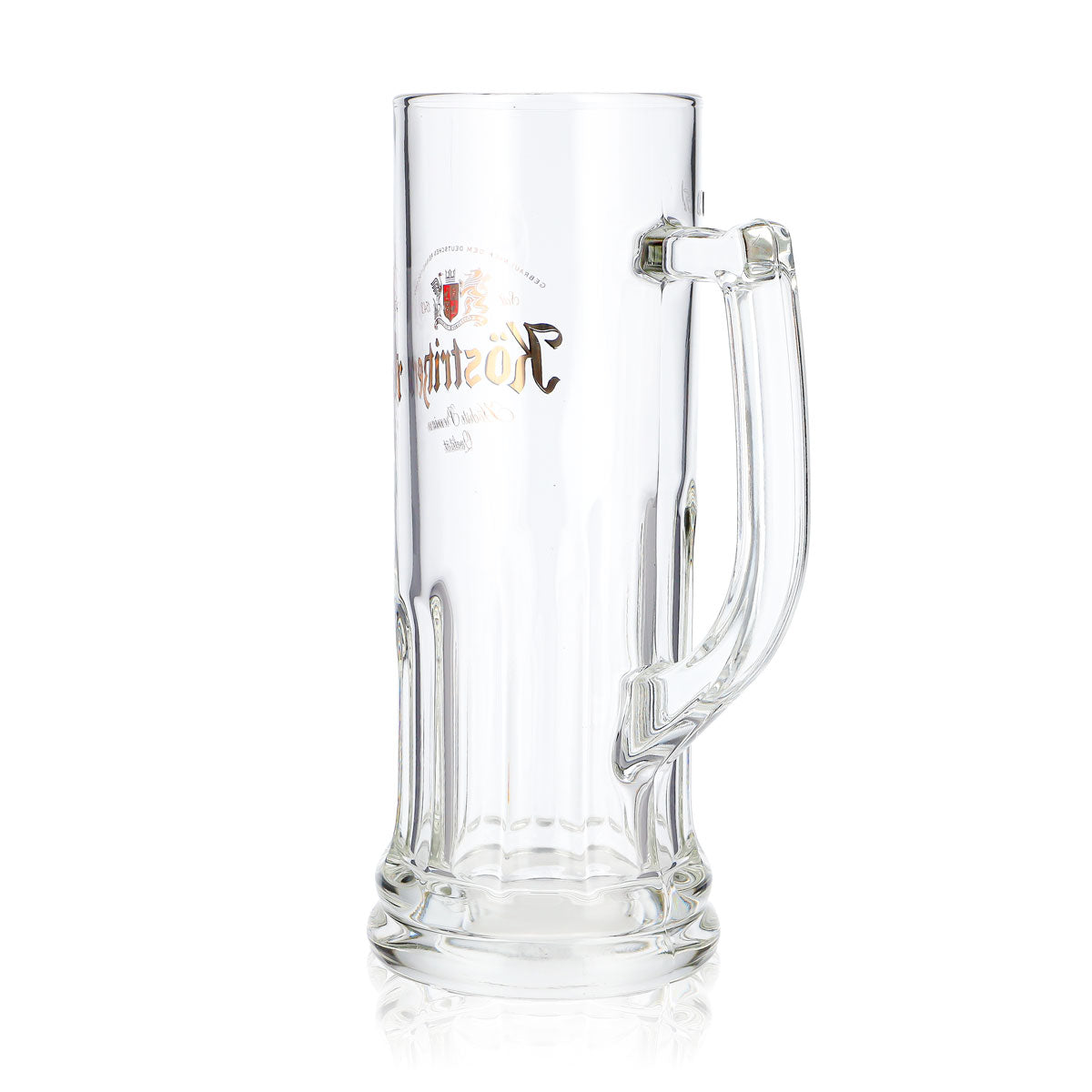 6x Köstritzer Bier Glas Krug 0,5l Relief gerade Ausführung Rastal (6er Set) – Ansicht 5