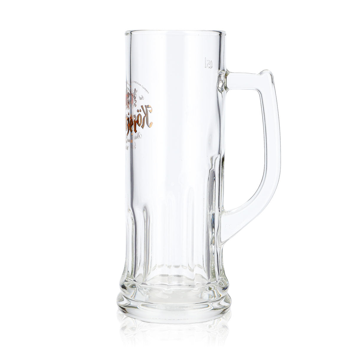 6x Köstritzer Bier Glas Krug 0,5l Relief gerade Ausführung Rastal (6er Set) – Ansicht 6