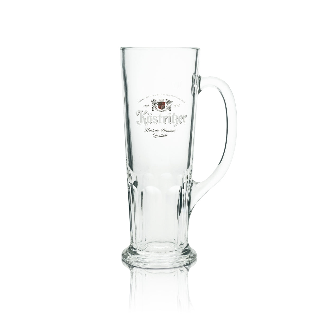 6x Köstritzer Bier Glas Krug 0,5l Sahm – Ansicht 2