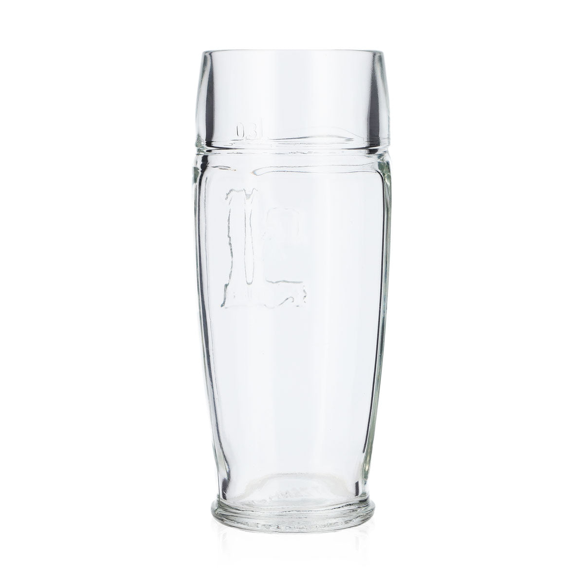6x Kozel Bier Glas 0,3l Becher Relief Bierglas Willibecher Bierkrug (6er Set) – Ansicht 3