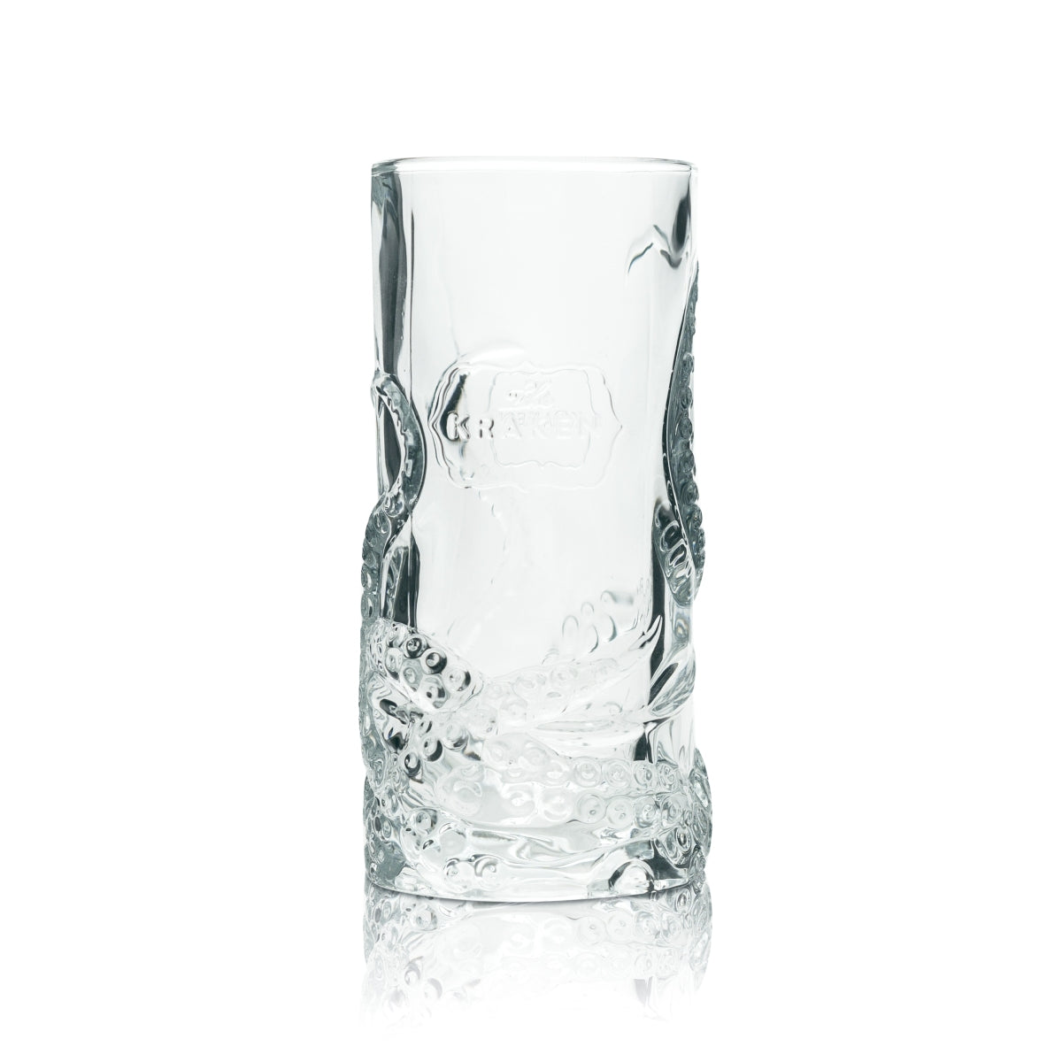 6x Kraken Rum Glas 0,35l Longdrink Relief Kristall Cocktail Gläser SELTEN Spiced – Ansicht 3