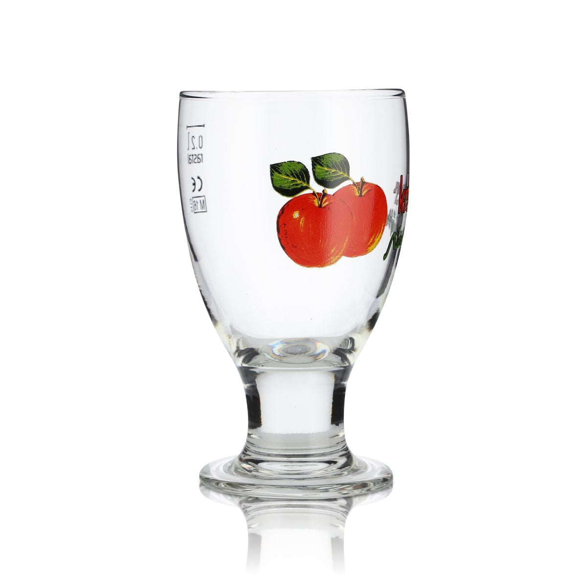 6x Krämer Glas 0,2l Saftglas Kelchglas Trinkglas Saftschorle Gläser Set Gastro – Ansicht 3