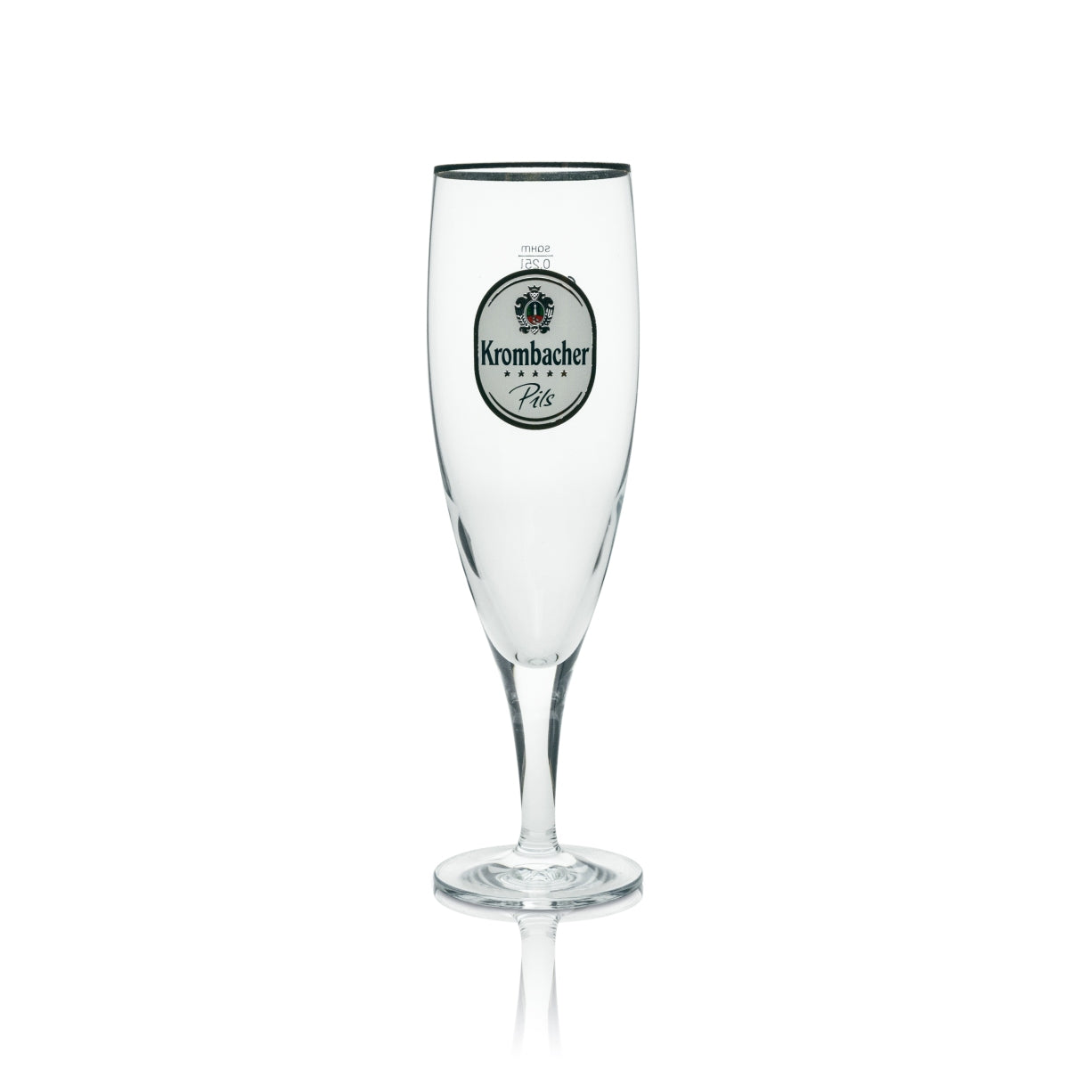 6x Krombacher Bier Glas 0,25l Exklusivpokal Sahm – Ansicht 2