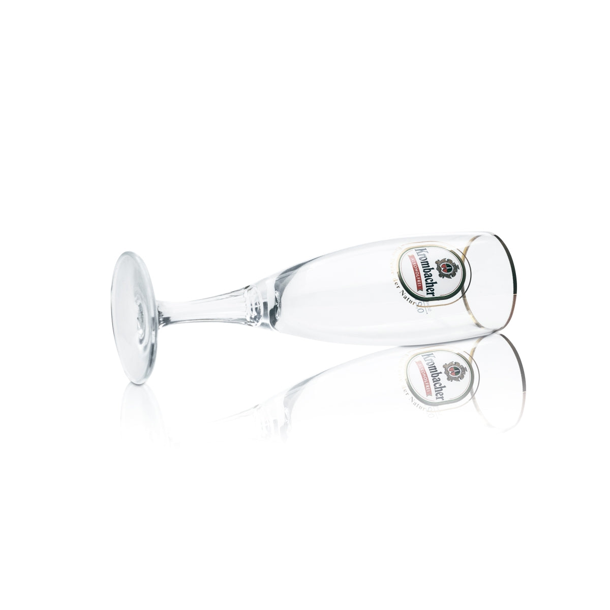 6x Krombacher Bier Glas 0,2l Pokal Tulpe Goldrand Alkoholfrei Gläser Gastro Bar – Ansicht 5