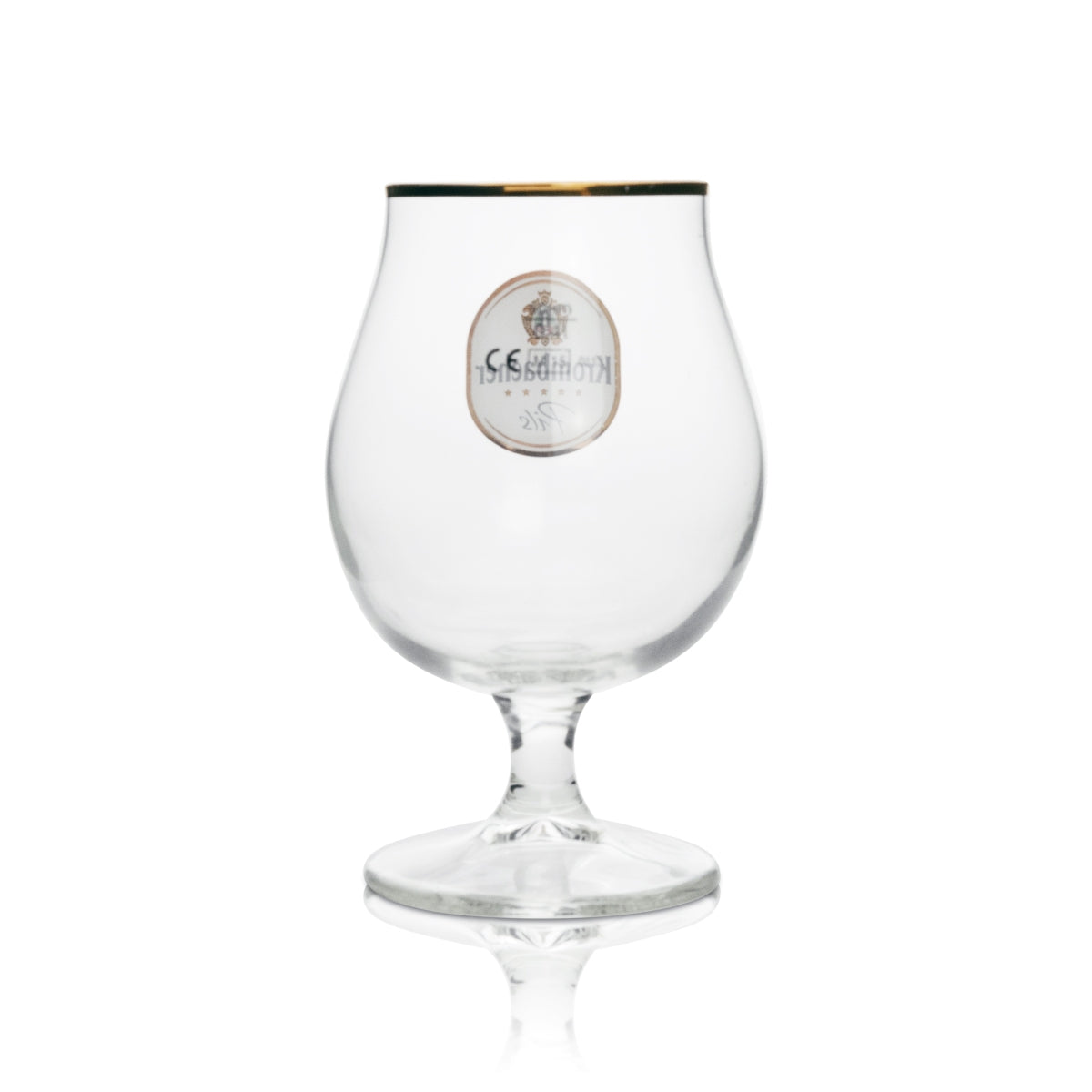 6x Krombacher Bier Glas Ballon Brüssel 400ml sahm – Ansicht 3
