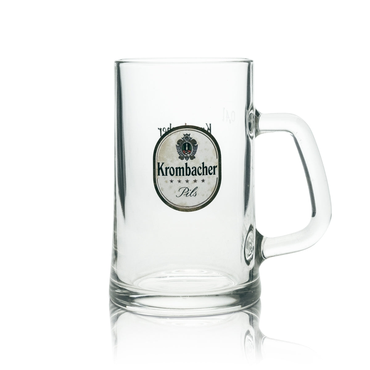 6x Krombacher Bier Glas Krug 0,4l Sahm Eine Perle der Natur – Ansicht 2