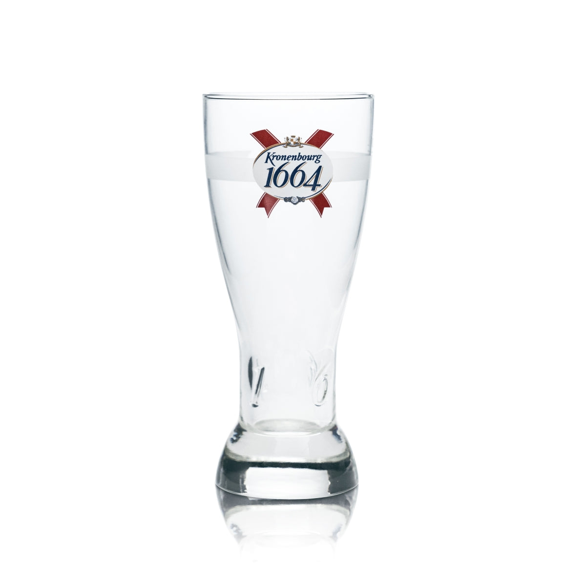 6x Kronenbourg 1664 Bier Glas 0,25l Becher Pokal Kontur Gläser France Pale Lager – Ansicht 2