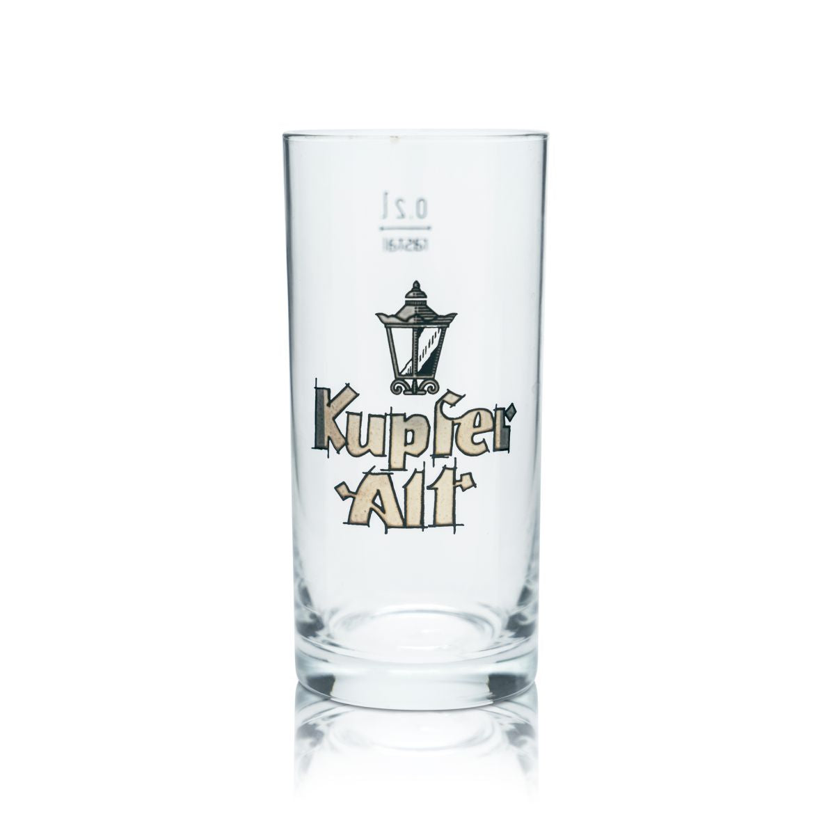 6x Kupfer Altbierglas 0,2l Stange Willi Becher Kölsch Gläser Set Brauerei Köln – Ansicht 2