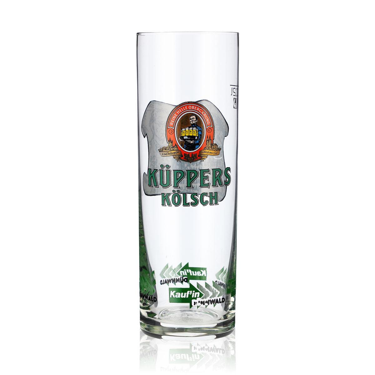 6x Küppers Kölsch Bier Glas 0,2l Kölschglas/Stange "Interessengemeinschaft" – Ansicht 2