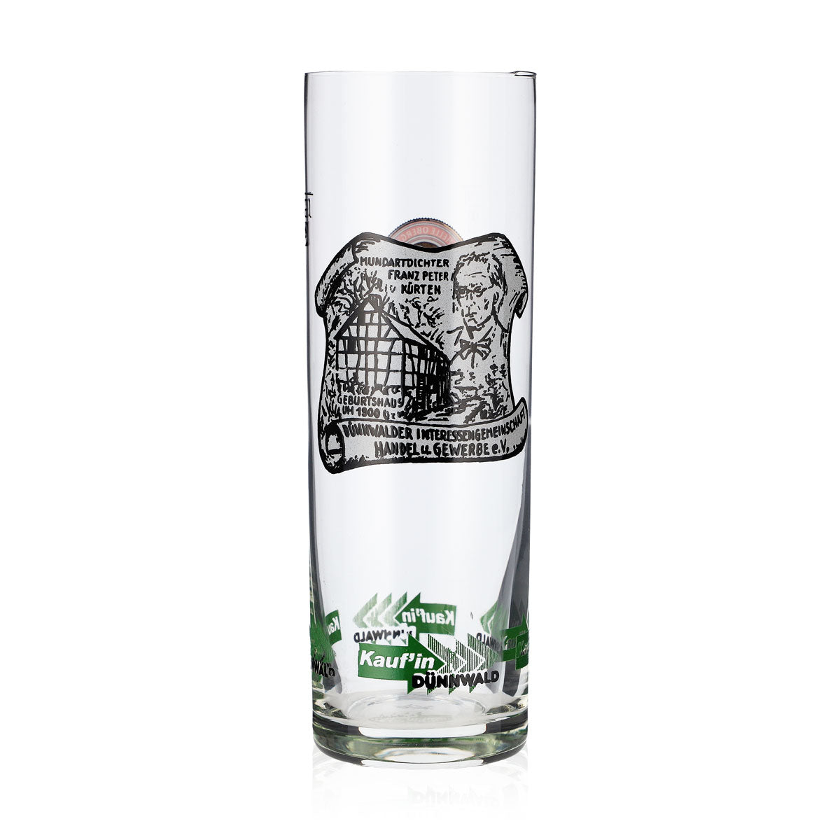 6x Küppers Kölsch Bier Glas 0,2l Kölschglas/Stange "Interessengemeinschaft" – Ansicht 4