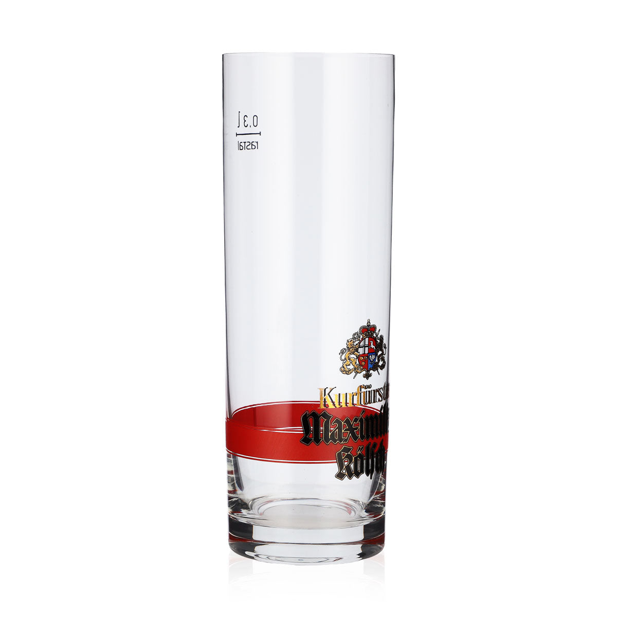 6x Kurfürsten Kölsch Bier Glas 0,3l Maximilian roter Ring (6er Set) – Ansicht 3