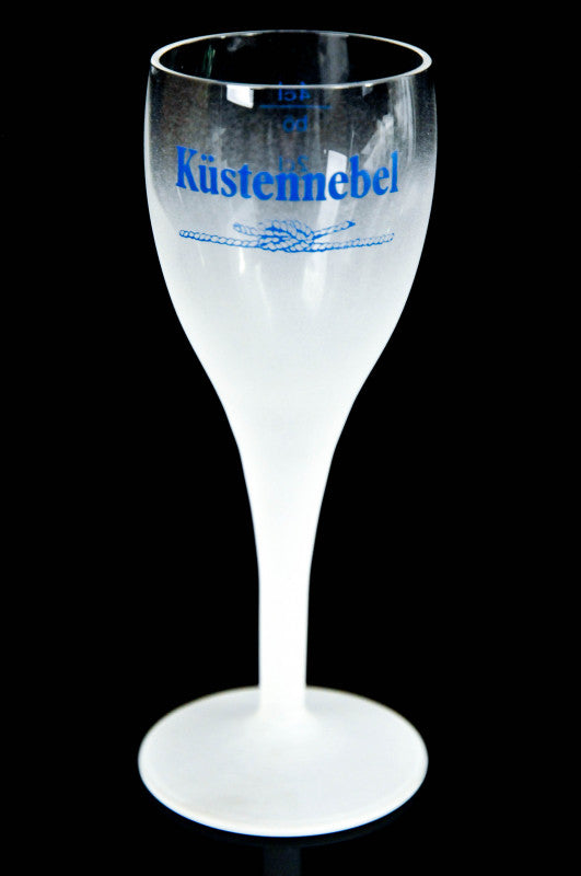 6x Küstennebel Likör Glas Sternanis Kelch-Glas Schnapsglas halb satiniert – Ansicht 2