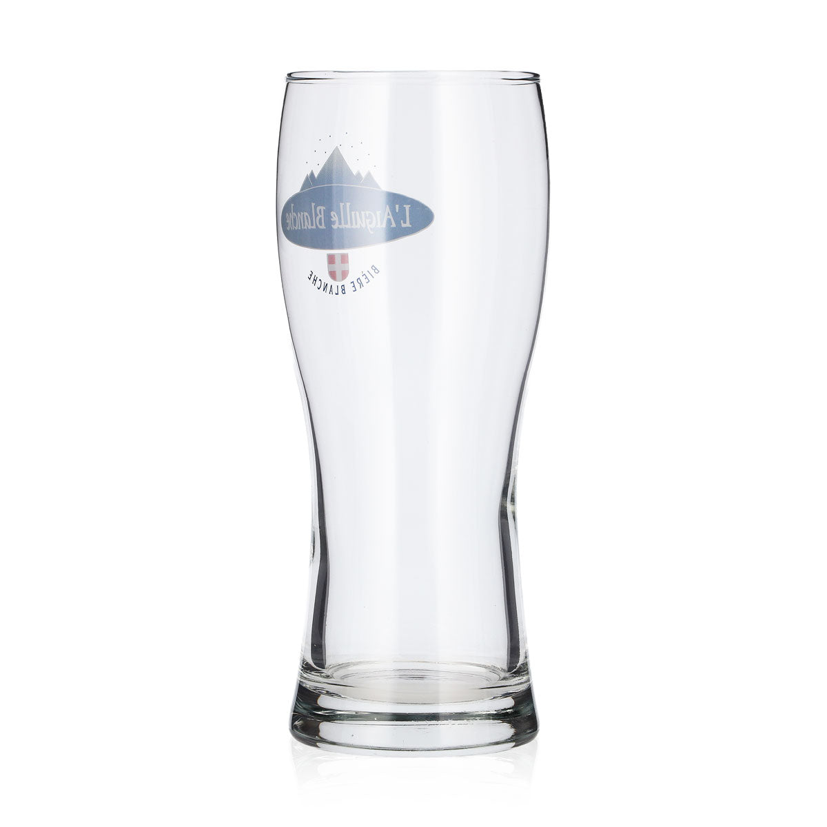 6x L´Aiguille Bier Glas 0,33l Becher blaues Logo Bierglas Willibecher (6er Set) – Ansicht 4