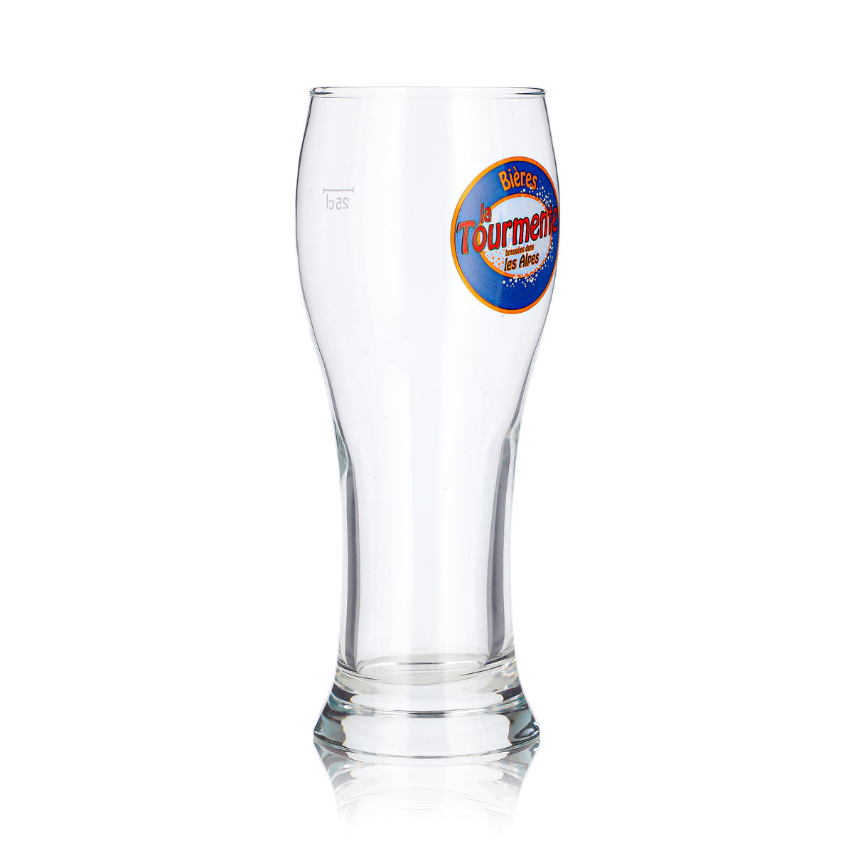 6x La Tourmente Bier Glas 0,25l Weizenglas Durobor Brasserie (6er Set) – Ansicht 4
