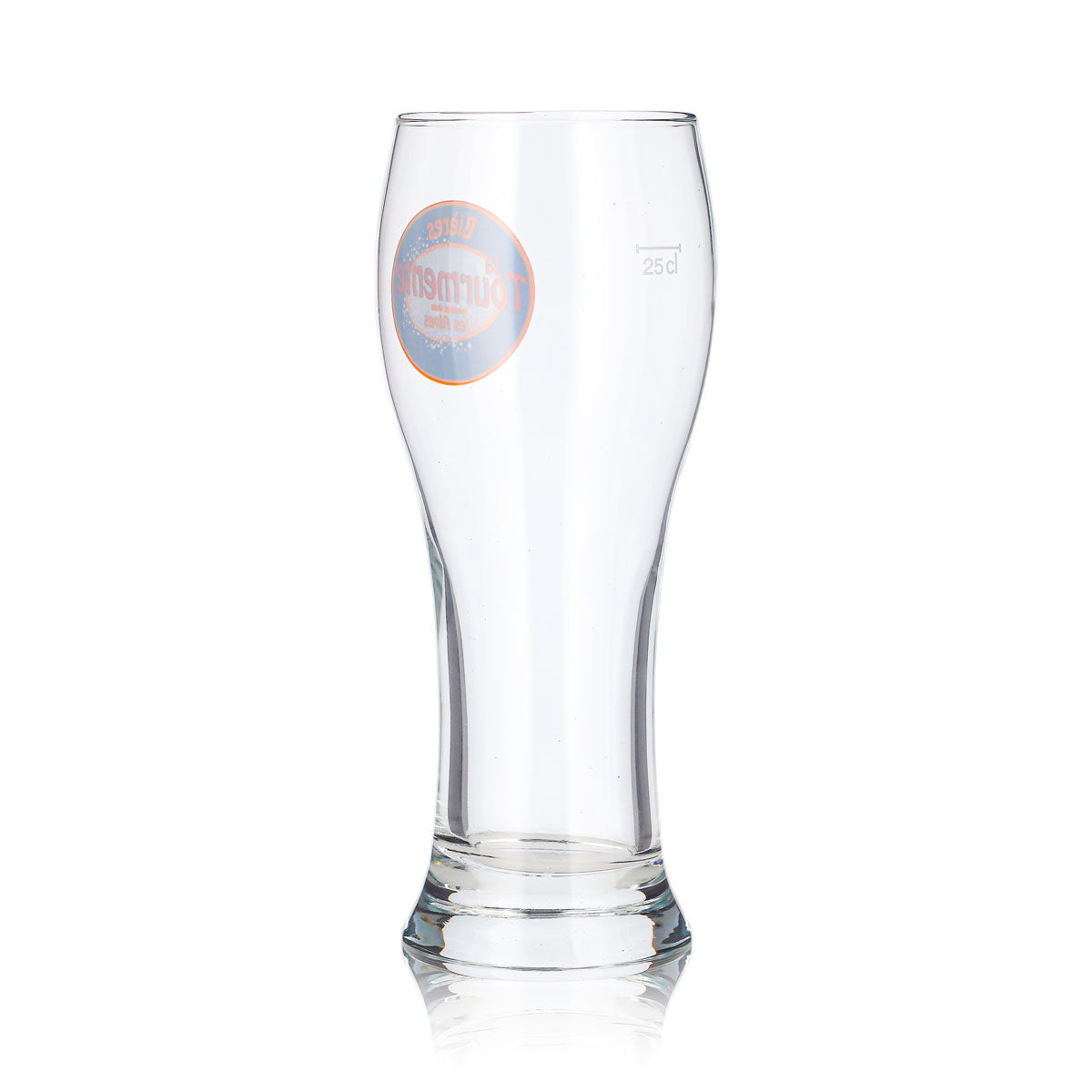 6x La Tourmente Bier Glas 0,25l Weizenglas Durobor Brasserie (6er Set) – Ansicht 5