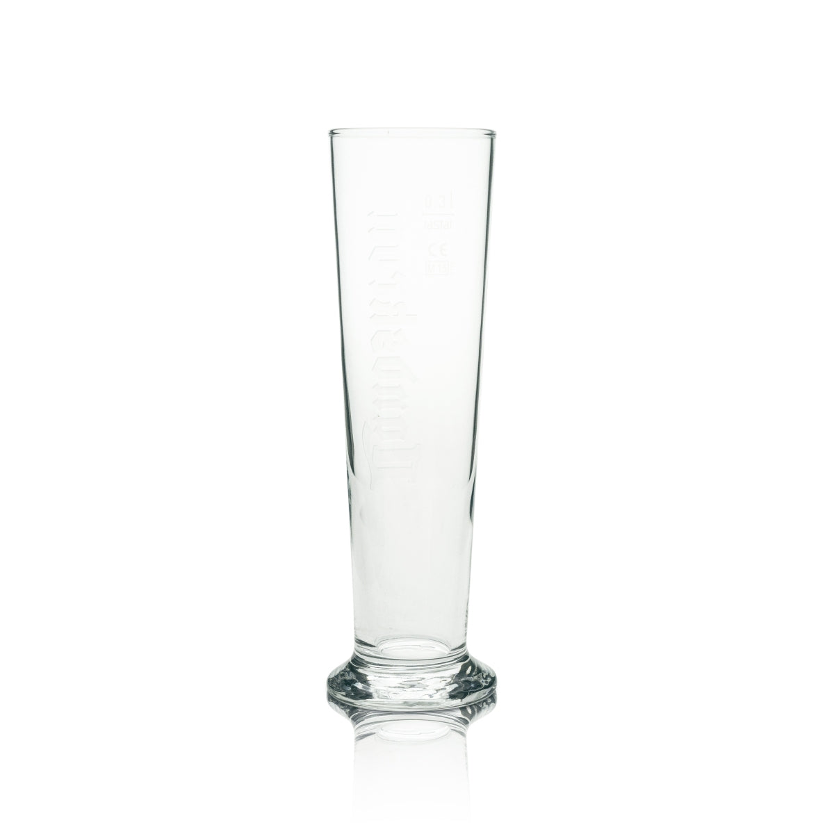 6x Landskron Bier Glas Tulpe 0,3l Logo in Relief Rastal – Ansicht 3