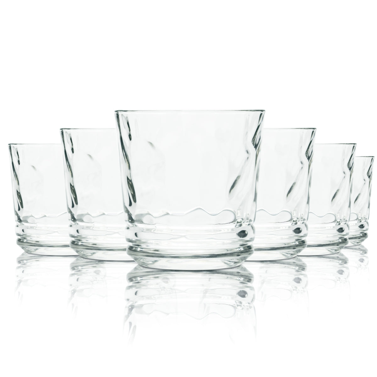 6x Laphroaig Glas 0,31l Kontur Whiskey Tumbler Gläser Islay Scotch Elements