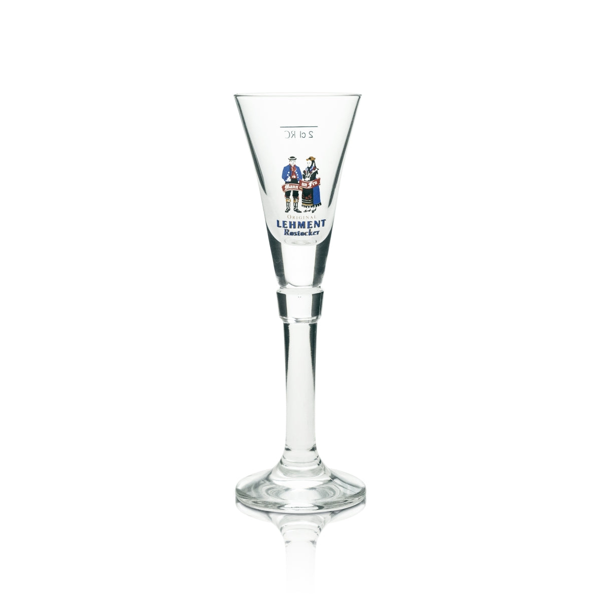 6x Lehment Schnaps Glas Kelch 2cl – Ansicht 2