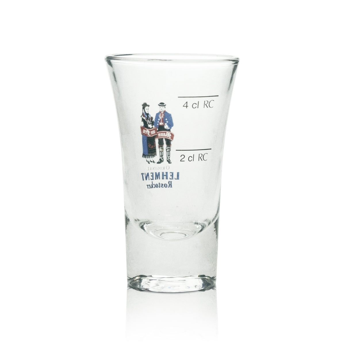 6x Lehment Schnaps Glas Shot Mann un Frau 4cl – Ansicht 3