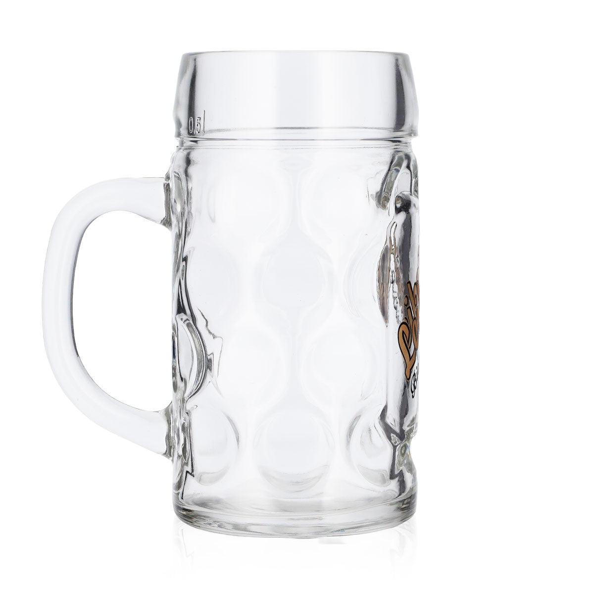 6x Leikeim Bier Glas 0,5l Krug (6er Set) – Ansicht 3