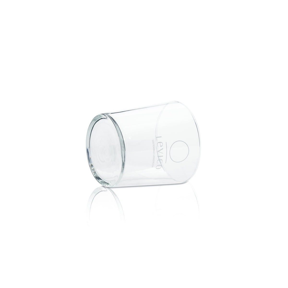 6x Levico Wasser Glas 0,2l Tumbler Becher Soda Mineral Saft Gläser Quelle Acqua – Ansicht 3