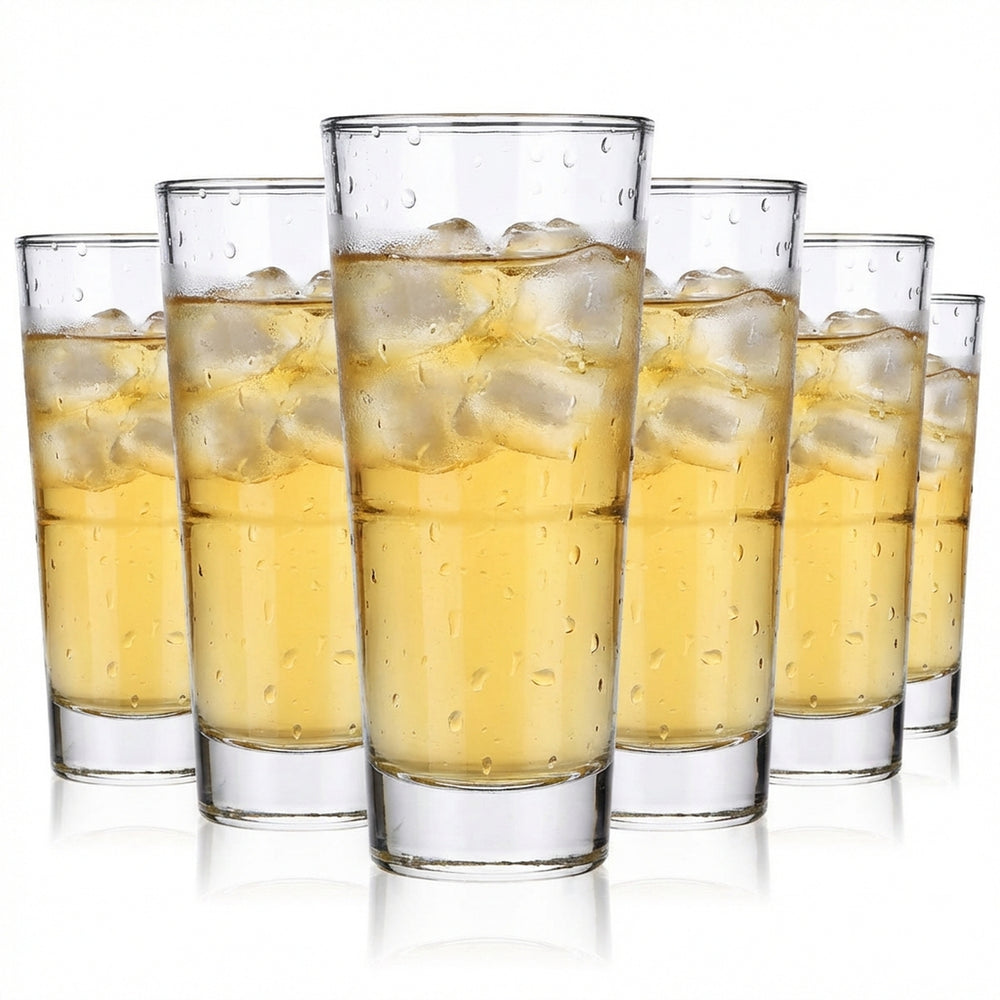 6x Libbey Glas 0,3l Longdrinkglas Cocktailgläser Blanco Hi-Ball