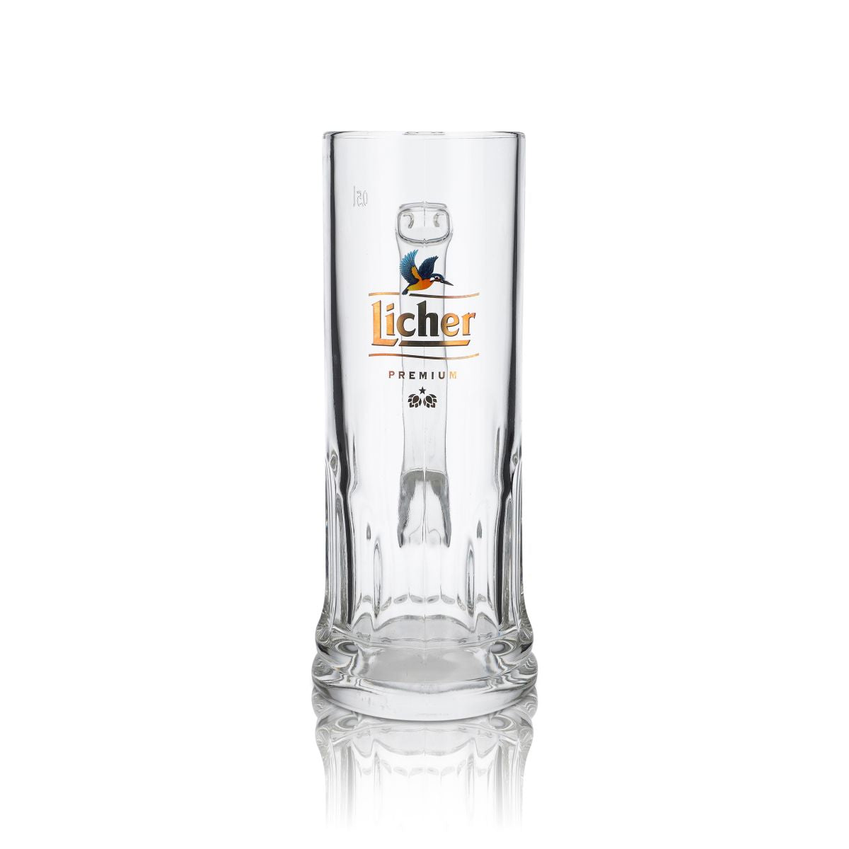 6x Licher Bier Glas 0,5l Gläser Krug Bierglas Humpen Exlusive Seidel Vogel – Ansicht 2